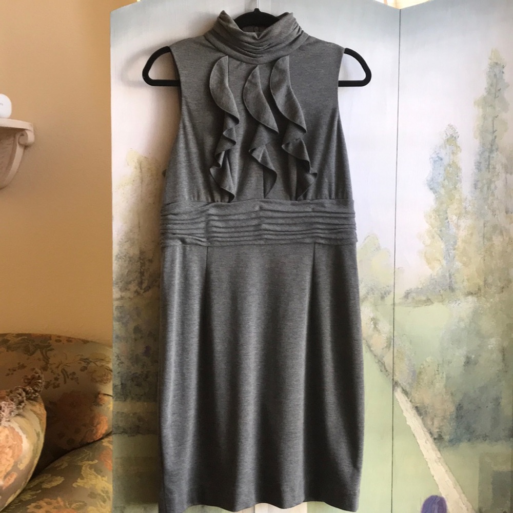 Adrianna Papell gray dress
